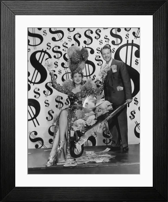 Framed Print : MAISIE GETS HER MAN, from left: Ann Sothern, Red Skelton, 1942 Framed Print : MAISIE GETS HER MAN, from left: Ann Sothern, Red Skelton, 1942