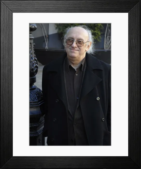Framed Print : MarkarisPetros (1937 - ). Greek writer. Oscar Elias / AISA / Everett Collection (189499)**US SALES ONLY**