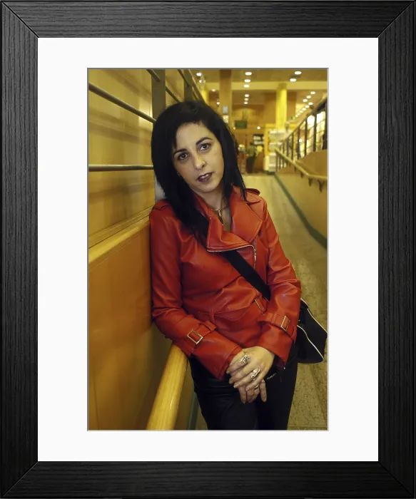 Framed Print : JEZZ BURNING (1972). Writer. 2006. Oscar Elias / AISA / Everett Collection (184595)**US SALES ONLY**