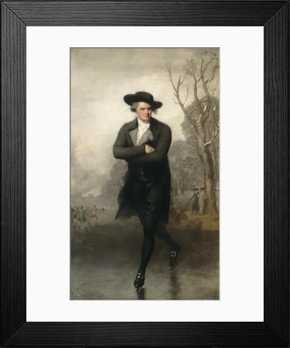 Framed Print : The Skater (Portrait of William Grant), by Gilbert Stuart, 1782, American painting, oil on canvas Framed Print : The Skater (Portrait of William Grant), by Gilbert Stuart, 1782, American painting, oil on canvas