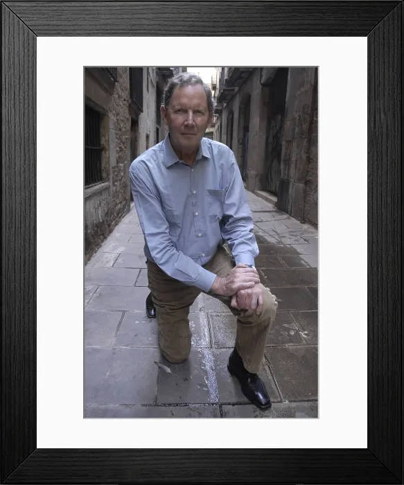 Framed Print : BENOTMichel. Writer. 2007. Oscar Elias / AISA / Everett Collection (184690)**US SALES ONLY**