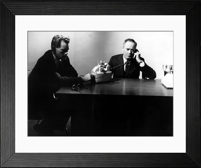 Framed Print : FAIL-SAFE, Larry Hagman, Henry Fonda, 1964