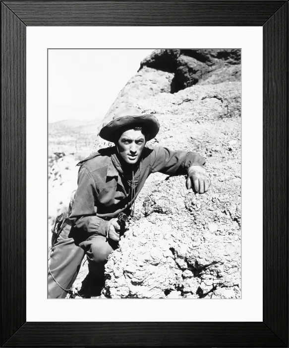 Framed Print : DUEL IN THE SUN, Gregory Peck, 1946 Framed Print : DUEL IN THE SUN, Gregory Peck, 1946