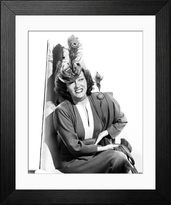 Framed Print : FATHER TAKES A WIFE, Gloria Swanson, 1941