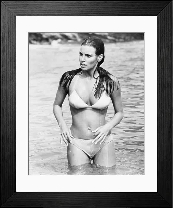 Framed Print : FATHOM, Raquel Welch, 1967, 20th Century-Fox Film Corporation, TM & Copyright / courtesy Everett Collection