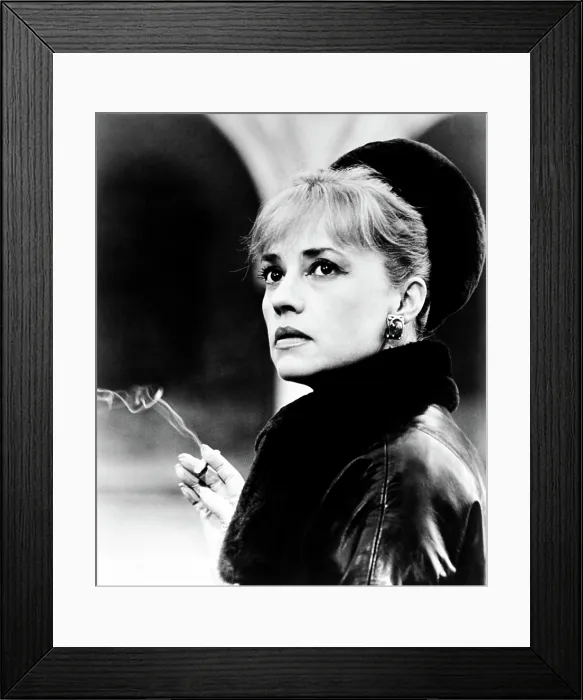 Framed Print : EVA, (aka EVE, THE DEVIL'S WOMAN), Jeanne Moreau, 1962