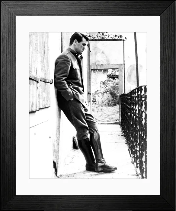 Framed Print : A FAREWELL TO ARMS, Rock Hudson, on-set, 1957. TM and Copyright 20th Century Fox Film Corp. All rights reserved. / courtesy Everett Collection