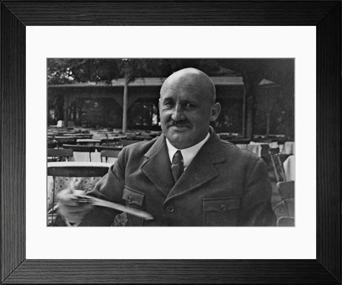 Framed Print : Julius Streicher (1885-1946), Nazi official and founder and publisher of DER STURMER newspaper, an anti-Semitic propaganda vehicle for the Nazi Party