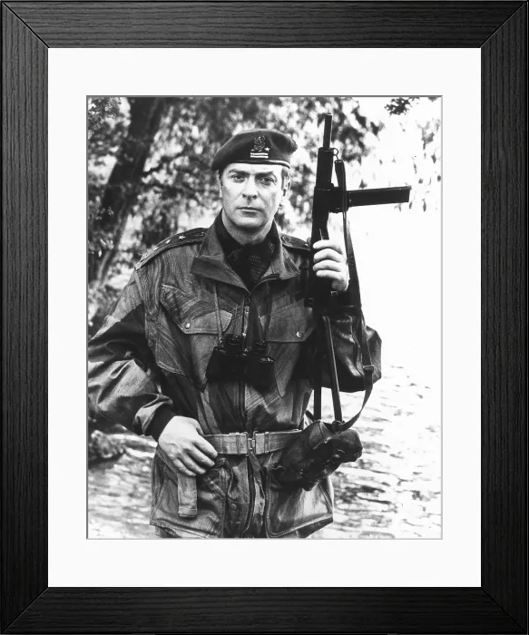 Framed Print : THE EAGLE HAS LANDED, Michael Caine, 1976