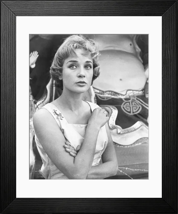 Framed Print : FERRY TO HONG KONG, Sylvia Syms, 1959. 20th Century-Fox Film Corporation, TM & Copyright / courtesy Everett Collection Framed Print : FERRY TO HONG KONG, Sylvia Syms, 1959. 20th Century-Fox Film Corporation, TM & Copyright / courtesy Everett Collection