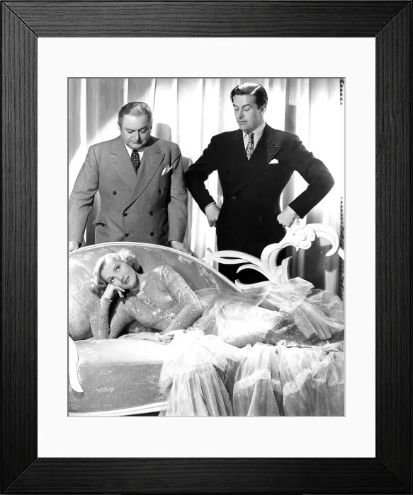 Framed Print : EASY LIVING, Edward Arnold, Jean Arthur, Ray Milland, 1937
