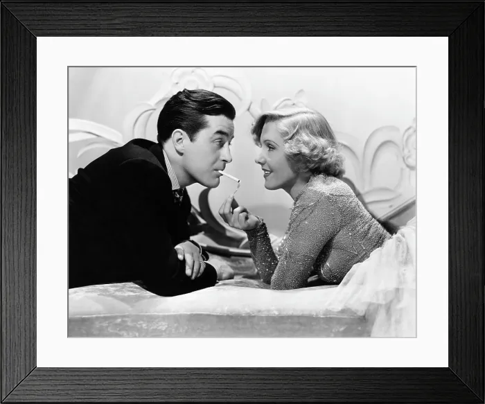 Framed Print : EASY LIVING, Ray Milland, Jean Arthur, 1937 Framed Print : EASY LIVING, Ray Milland, Jean Arthur, 1937