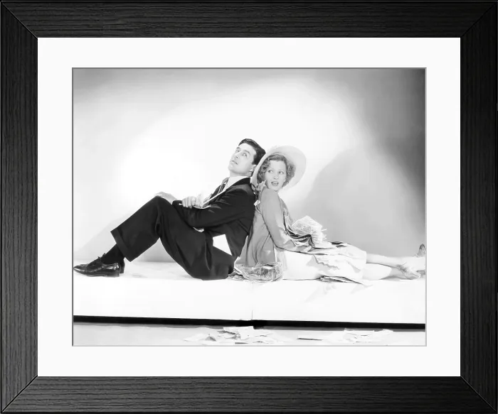 Framed Print : EASY LIVING, from left: Ray Milland, Jean Arthur, 1937 Framed Print : EASY LIVING, from left: Ray Milland, Jean Arthur, 1937