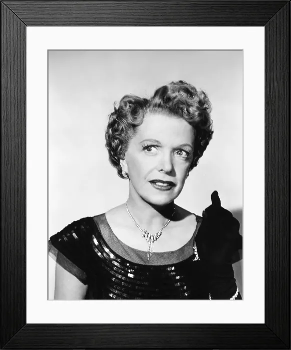 Framed Print : FEMALE ON THE BEACH, Natalie Schafer, 1955