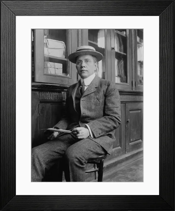 Framed Print : Harry Thaw (1871-1947), photographed during his trial for the murder of architect Stanford White. Ca. 1907-09. Thaw was portrayed by Robert Joy in RAGTIME, 1981