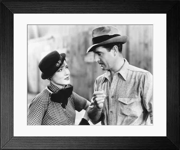 Framed Print : FAST WORKERS, from left, Mae Clarke, John Gilbert, 1933 Framed Print : FAST WORKERS, from left, Mae Clarke, John Gilbert, 1933