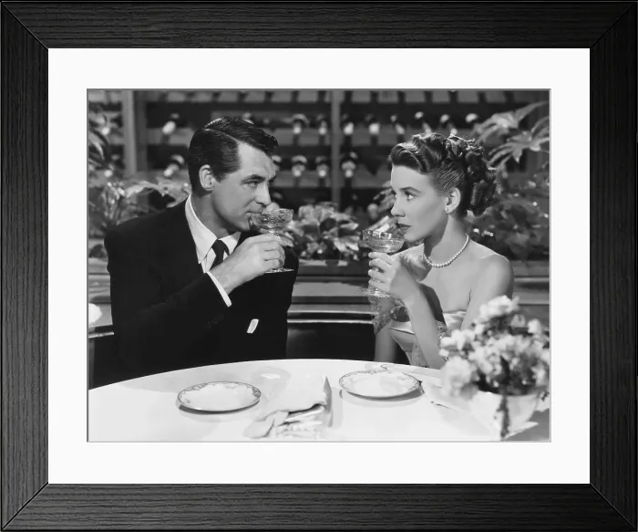 Framed Print : EVERY GIRL SHOULD BE MARRIED, from left: Cary Grant, Betsy Drake, 1948