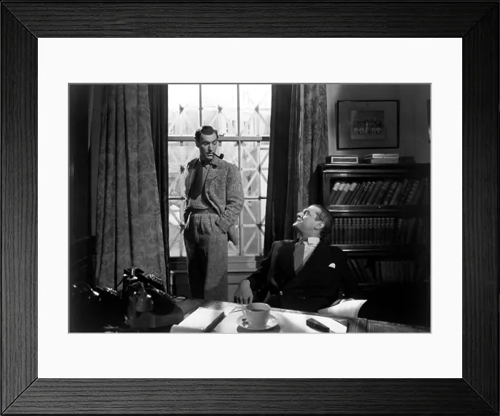 Framed Print : THE SMALL BACK ROOM, David Farrar, Jack Hawkins, 1949