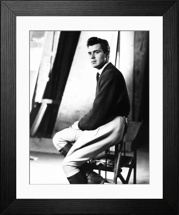 Framed Print : THE SLEEPING TIGER, Dirk Bogarde, 1954