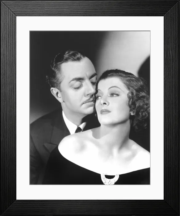 Framed Print : EVELYN PRENTICE, William Powell, Myrna Loy, 1934 Framed Print : EVELYN PRENTICE, William Powell, Myrna Loy, 1934