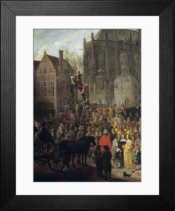 Framed Print : TENIERS II, David, 'the Younger' (1610-1690). Bird-shooting at Brussels. 1652. Detail in the left side. Flemish art. Oil on canvas. AUSTRIA. Vienna Framed Print : TENIERS II, David, 'the Younger' (1610-1690). Bird-shooting at Brussels. 1652. Detail in the left side. Flemish art. Oil on canvas. AUSTRIA. Vienna