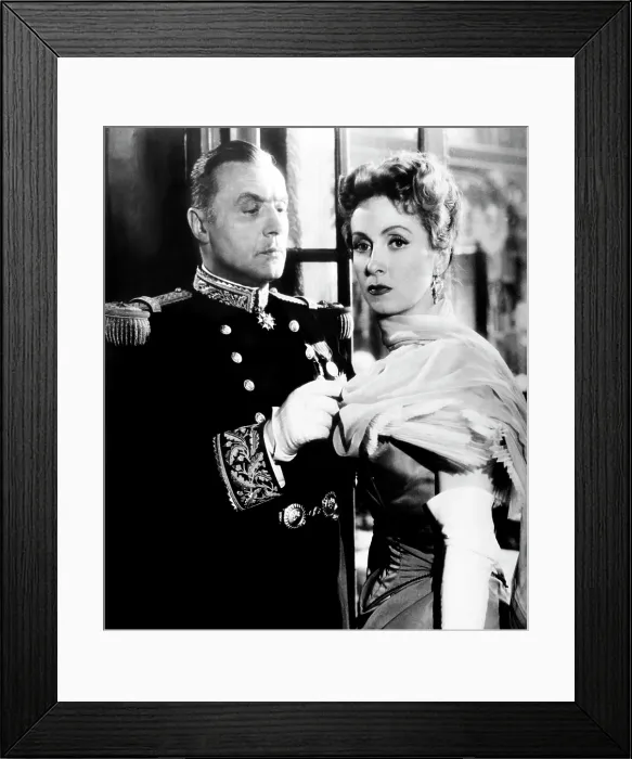 Framed Print : MADAME DE... (aka THE EARRINGS OF MADAME DE...), Charles Boyer, Danielle Darrieux, 1953
