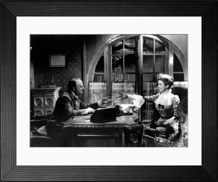 Framed Print : MADAME DE... (aka THE EARRINGS OF MADAME DE...), Danielle Darrieux (right), 1953