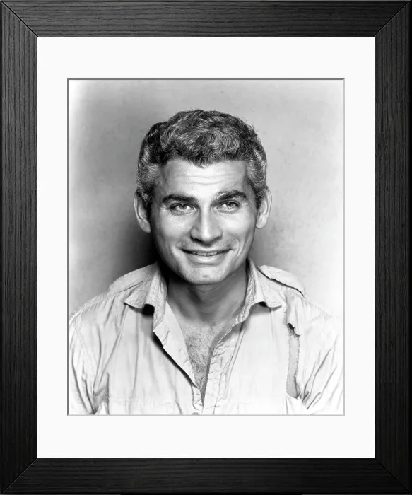 Framed Print : EAST OF SUMATRA, Jeff Chandler, 1953 Framed Print : EAST OF SUMATRA, Jeff Chandler, 1953