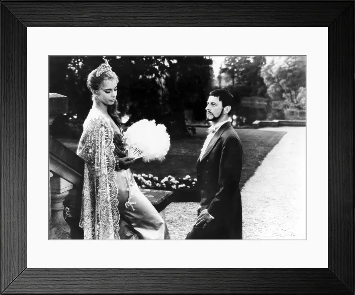 Framed Print : SMILES OF A SUMMER NIGHT, Harriet Andersson, Gunnar Bjornstrand, 1955 Framed Print : SMILES OF A SUMMER NIGHT, Harriet Andersson, Gunnar Bjornstrand, 1955