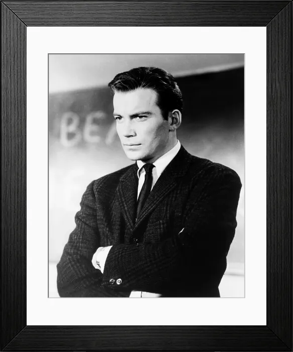 Framed Print : THE EXPLOSIVE GENERATION, William Shatner, 1961