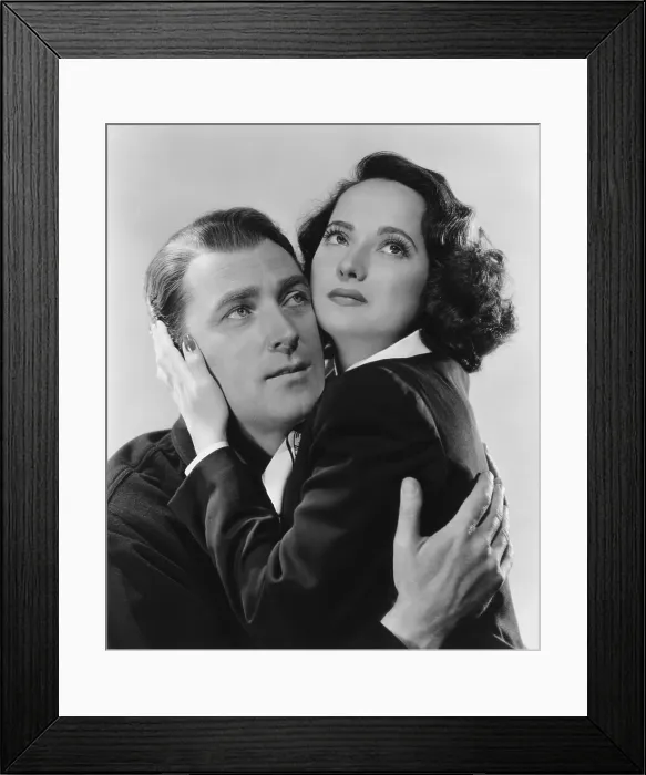 Framed Print : FIRST COMES COURAGE, from left: Brian Aherne, Merle Oberon, 1943 Framed Print : FIRST COMES COURAGE, from left: Brian Aherne, Merle Oberon, 1943