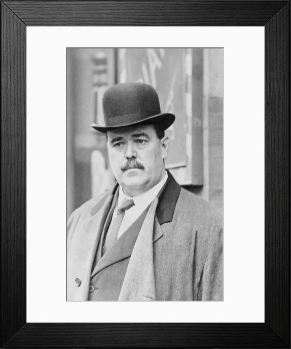 Framed Print : William Flynn 1867-1928 Head of the Department of Investigation later the FBI. Ca. 1920