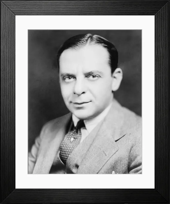 Framed Print : Armand Hammer, American businessman with Soviet Union contacts, 1933