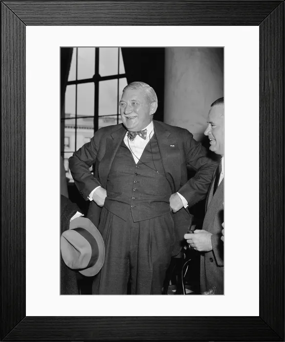 Framed Print : William Knudsen, President of General Motors, May 29, 1939. (BSLOC_2013_7_121)