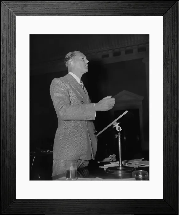 Framed Print : Heiress Doris Duke's husband urges income tax cut, Jan. 1938. James H.R. Cromwell, recommended the repeal of all forms of income tax. (BSLOC_2013_7_122) Framed Print : Heiress Doris Duke's husband urges income tax cut, Jan. 1938. James H.R. Cromwell, recommended the repeal of all forms of income tax. (BSLOC_2013_7_122)