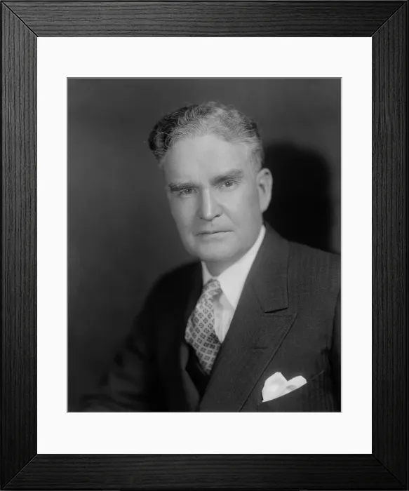 Framed Print : Bruce Barton in 1930s, possibly when he was in Congress, from 1937 to 1941. He was a pioneering advertising executive and author of popular business books Framed Print : Bruce Barton in 1930s, possibly when he was in Congress, from 1937 to 1941. He was a pioneering advertising executive and author of popular business books