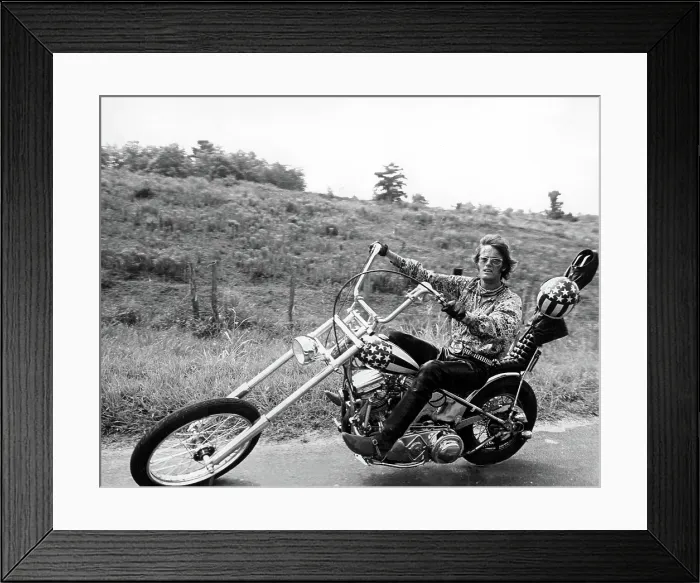 Framed Print : EASY RIDER, Peter Fonda, 1969 Framed Print : EASY RIDER, Peter Fonda, 1969
