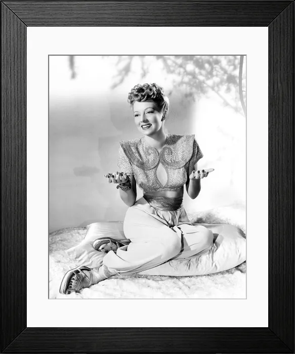 Framed Print : A THOUSAND AND ONE NIGHTS, Evelyn Keyes, 1945