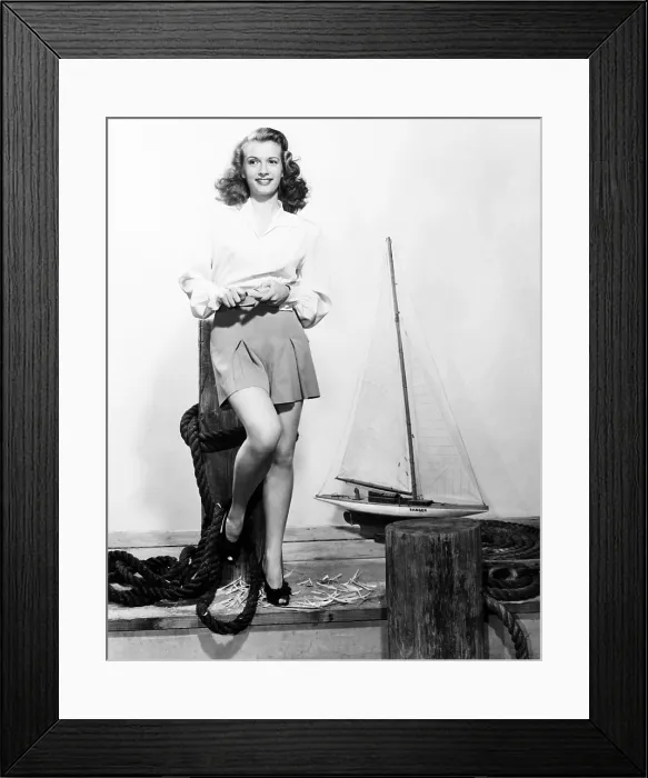 Framed Print : A THOUSAND AND ONE NIGHTS, Carole Mathews, 1945