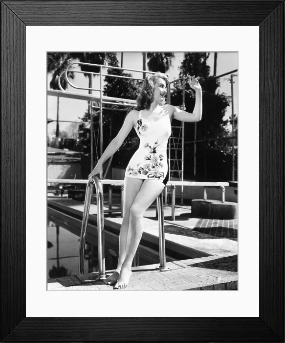 Framed Print : A THOUSAND AND ONE NIGHTS, Carole Mathews, 1945