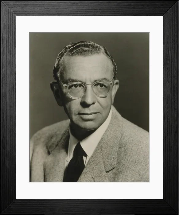 Framed Print : William Goetz (1903-1969), was American Hollywood film producer and studio executive from the 1930s-1960s