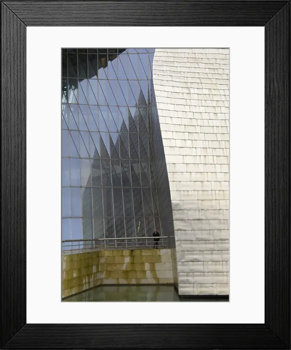 Framed Print : SPAIN. Bilbao. Guggenheim Museum Bilbao. Exterior sight. Rafa Prez / AISA / Everett Collection - Image has fine art copyright