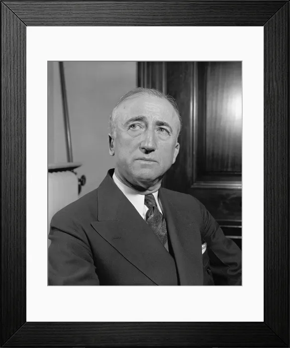 Framed Print : Senator James Byrnes, Democrat of South Carolina, June 11, 1940