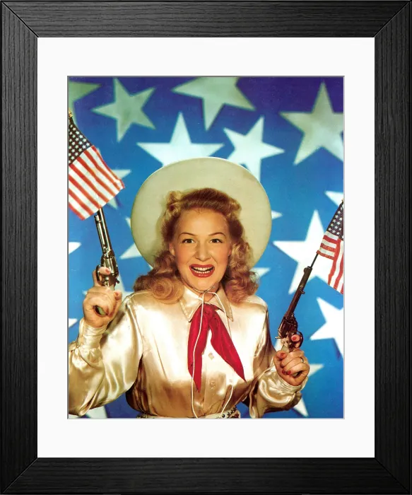 Framed Print : ANNIE GET YOUR GUN, Betty Hutton, 1950