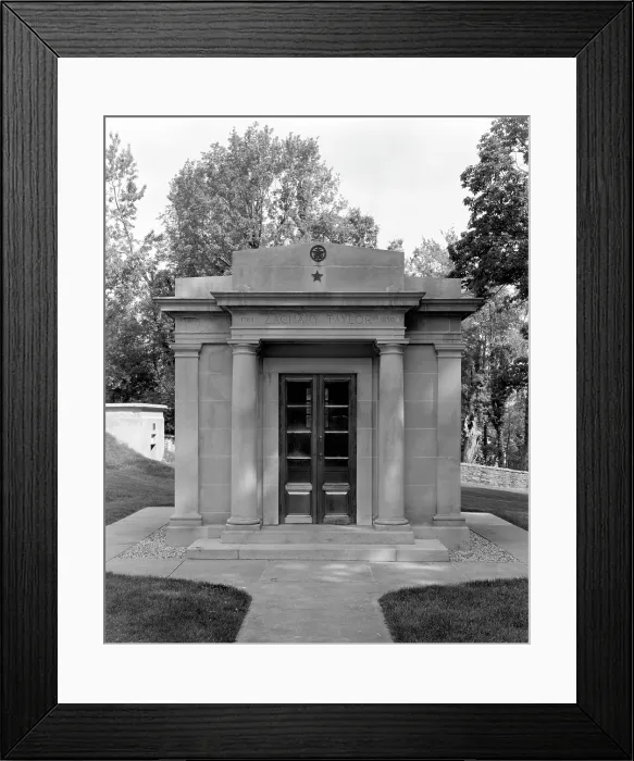 Framed Print : Zachary Taylor. Tomb of Major General Zachary Taylor 12th president of the United States