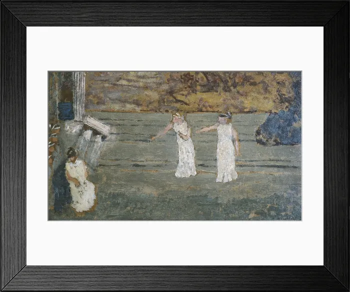 Framed Print : VUILLARD, Edouard (1868-1940). Theatre Scene. 1893. Symbolism. Les Nabis. Oil on canvas. GERMANY. Hanover. Lower Saxony State Museum. - J Framed Print : VUILLARD, Edouard (1868-1940). Theatre Scene. 1893. Symbolism. Les Nabis. Oil on canvas. GERMANY. Hanover. Lower Saxony State Museum. - J