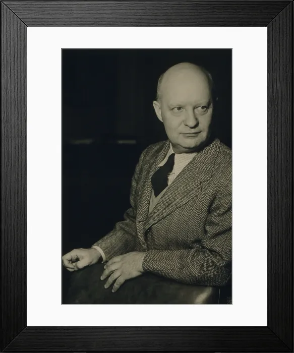 Framed Print : Paul Hindemith (1895-1963), famed German composer advocated utility music, compositions for everyday occasions Framed Print : Paul Hindemith (1895-1963), famed German composer advocated utility music, compositions for everyday occasions
