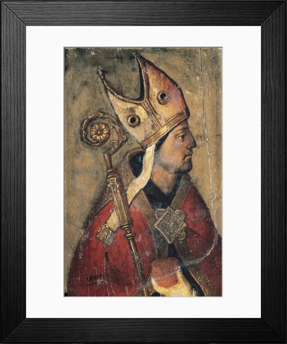 Framed Print : CISNEROS, Francisco Jimenez de (1436-1517). Spanish clergyman and politician. Oil on wood. SPAIN. Toledo. Holy Cross Museum. - P Framed Print : CISNEROS, Francisco Jimenez de (1436-1517). Spanish clergyman and politician. Oil on wood. SPAIN. Toledo. Holy Cross Museum. - P