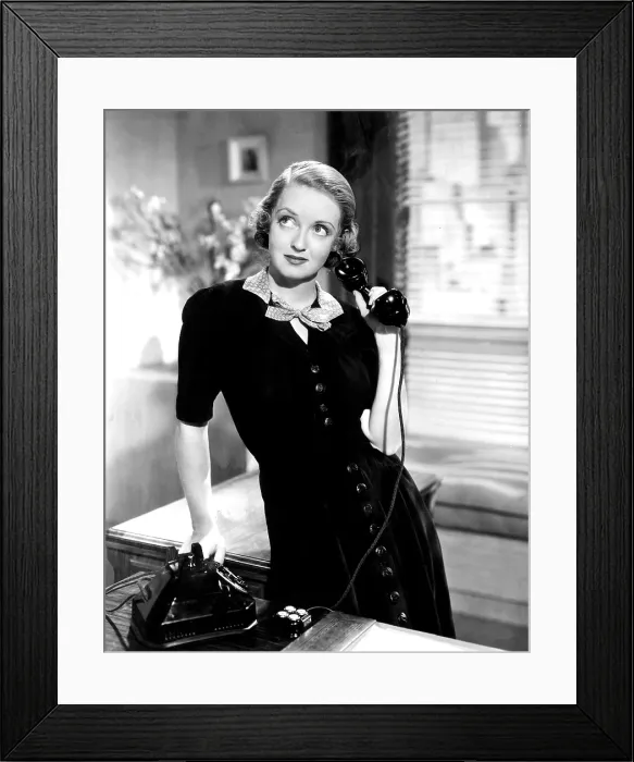 Framed Print : THAT CERTAIN WOMAN, Bette Davis, 1937 Framed Print : THAT CERTAIN WOMAN, Bette Davis, 1937
