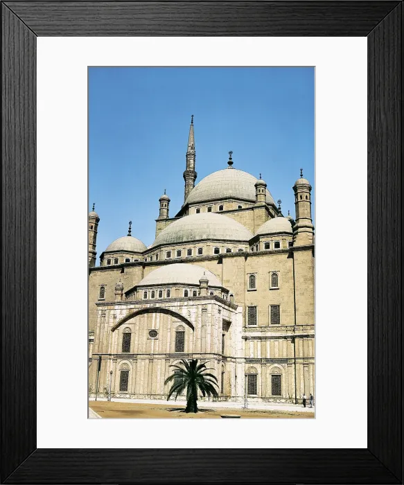 Framed Print : BUSHNAQ, Yussuf (19th c.). The Mohammad Ali (Alabaster) Mosque. 1830-1857. EGYPT. CAIRO. Cairo. Mosque of Muhammad Ali. Ottoman art. Architecture Framed Print : BUSHNAQ, Yussuf (19th c.). The Mohammad Ali (Alabaster) Mosque. 1830-1857. EGYPT. CAIRO. Cairo. Mosque of Muhammad Ali. Ottoman art. Architecture
